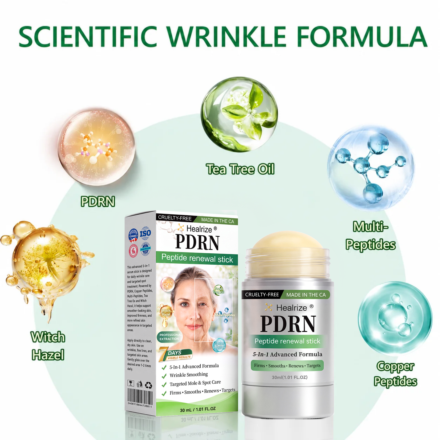 𝑯𝒆𝒂𝒍𝒓𝒊𝒛𝒆® 🧬𝑷𝑫𝑹𝑵 𝑨𝒏𝒕𝒊-𝑨𝒈𝒊𝒏𝒈 & 𝑻𝒂𝒓𝒈𝒆𝒕𝒆𝒅 𝑺𝒑𝒐𝒕 𝑹𝒆𝒏𝒆𝒘𝒂𝒍 𝑺𝒕𝒊𝒄𝒌（𝑯𝒆𝒍𝒑𝒔 𝑺𝒎𝒐𝒐𝒕𝒉 𝑾𝒓𝒊𝒏𝒌𝒍𝒆𝒔, 𝑺𝒖𝒑𝒑𝒐𝒓𝒕 𝑭𝒊𝒓𝒎𝒆𝒓-𝑳𝒐𝒐𝒌𝒊𝒏𝒈 𝑺𝒌𝒊𝒏, 𝒂𝒏𝒅 𝑰𝒎𝒑𝒓𝒐𝒗𝒆 𝑻𝒉𝒆 𝑨𝒑𝒑𝒆𝒂𝒓𝒂𝒏𝒄𝒆 𝑶𝒇 𝑽𝒊𝒔𝒊𝒃𝒍𝒆 𝑺𝒑𝒐𝒕𝒔）