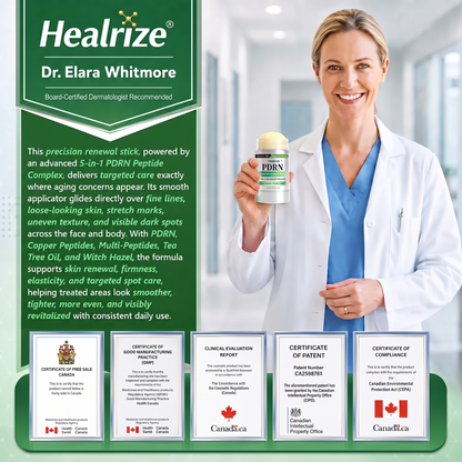 𝑯𝒆𝒂𝒍𝒓𝒊𝒛𝒆® 🧬𝑷𝑫𝑹𝑵 𝑨𝒏𝒕𝒊-𝑨𝒈𝒊𝒏𝒈 & 𝑻𝒂𝒓𝒈𝒆𝒕𝒆𝒅 𝑺𝒑𝒐𝒕 𝑹𝒆𝒏𝒆𝒘𝒂𝒍 𝑺𝒕𝒊𝒄𝒌（𝑯𝒆𝒍𝒑𝒔 𝑺𝒎𝒐𝒐𝒕𝒉 𝑾𝒓𝒊𝒏𝒌𝒍𝒆𝒔, 𝑺𝒖𝒑𝒑𝒐𝒓𝒕 𝑭𝒊𝒓𝒎𝒆𝒓-𝑳𝒐𝒐𝒌𝒊𝒏𝒈 𝑺𝒌𝒊𝒏, 𝒂𝒏𝒅 𝑰𝒎𝒑𝒓𝒐𝒗𝒆 𝑻𝒉𝒆 𝑨𝒑𝒑𝒆𝒂𝒓𝒂𝒏𝒄𝒆 𝑶𝒇 𝑽𝒊𝒔𝒊𝒃𝒍𝒆 𝑺𝒑𝒐𝒕𝒔）