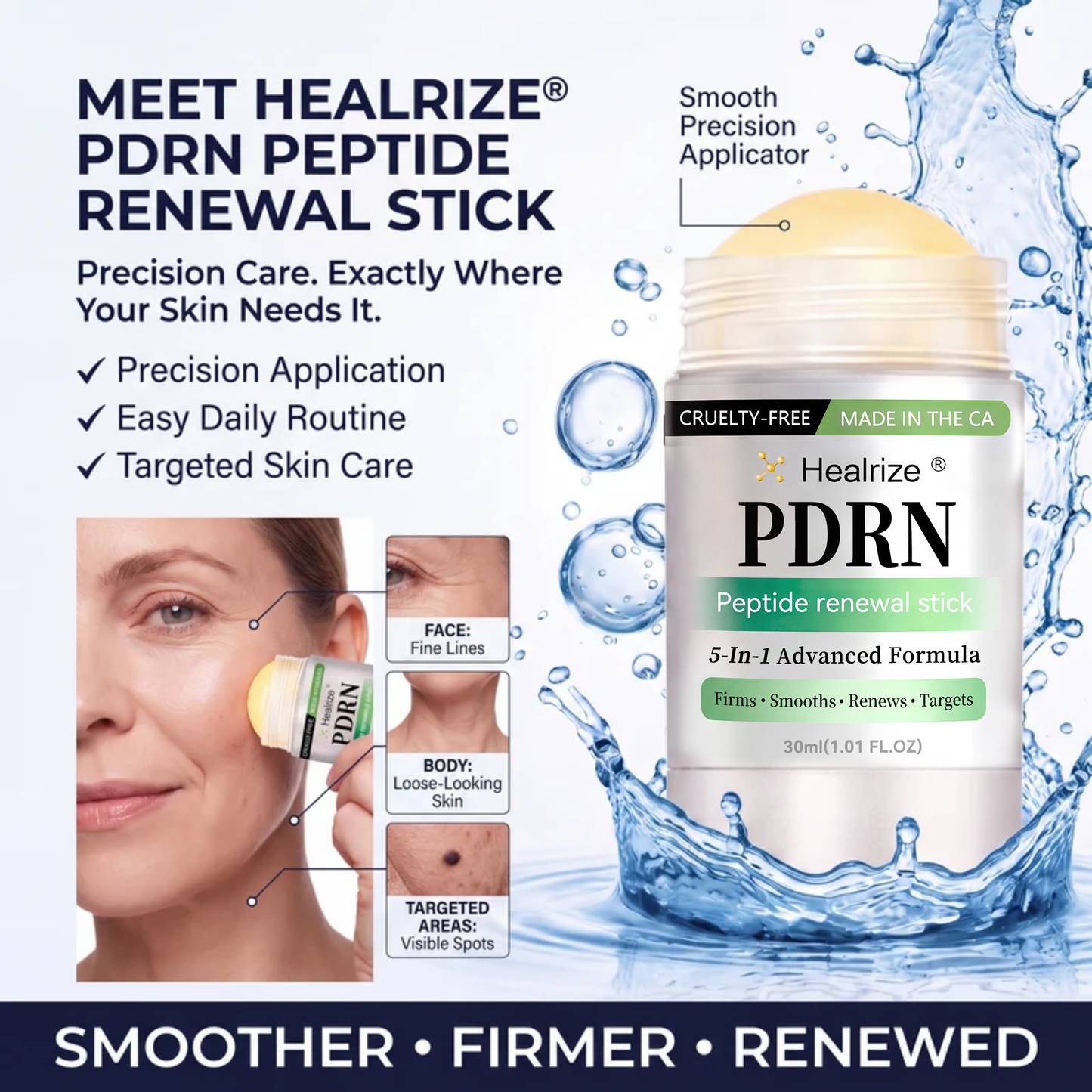 𝑯𝒆𝒂𝒍𝒓𝒊𝒛𝒆® 🧬𝑷𝑫𝑹𝑵 𝑨𝒏𝒕𝒊-𝑨𝒈𝒊𝒏𝒈 & 𝑻𝒂𝒓𝒈𝒆𝒕𝒆𝒅 𝑺𝒑𝒐𝒕 𝑹𝒆𝒏𝒆𝒘𝒂𝒍 𝑺𝒕𝒊𝒄𝒌（𝑯𝒆𝒍𝒑𝒔 𝑺𝒎𝒐𝒐𝒕𝒉 𝑾𝒓𝒊𝒏𝒌𝒍𝒆𝒔, 𝑺𝒖𝒑𝒑𝒐𝒓𝒕 𝑭𝒊𝒓𝒎𝒆𝒓-𝑳𝒐𝒐𝒌𝒊𝒏𝒈 𝑺𝒌𝒊𝒏, 𝒂𝒏𝒅 𝑰𝒎𝒑𝒓𝒐𝒗𝒆 𝑻𝒉𝒆 𝑨𝒑𝒑𝒆𝒂𝒓𝒂𝒏𝒄𝒆 𝑶𝒇 𝑽𝒊𝒔𝒊𝒃𝒍𝒆 𝑺𝒑𝒐𝒕𝒔）