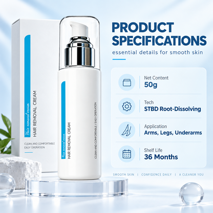 ❄️🎁 Ice‑Cooling Hair Removal Cream – Gentle for Sensitive Skin ✨