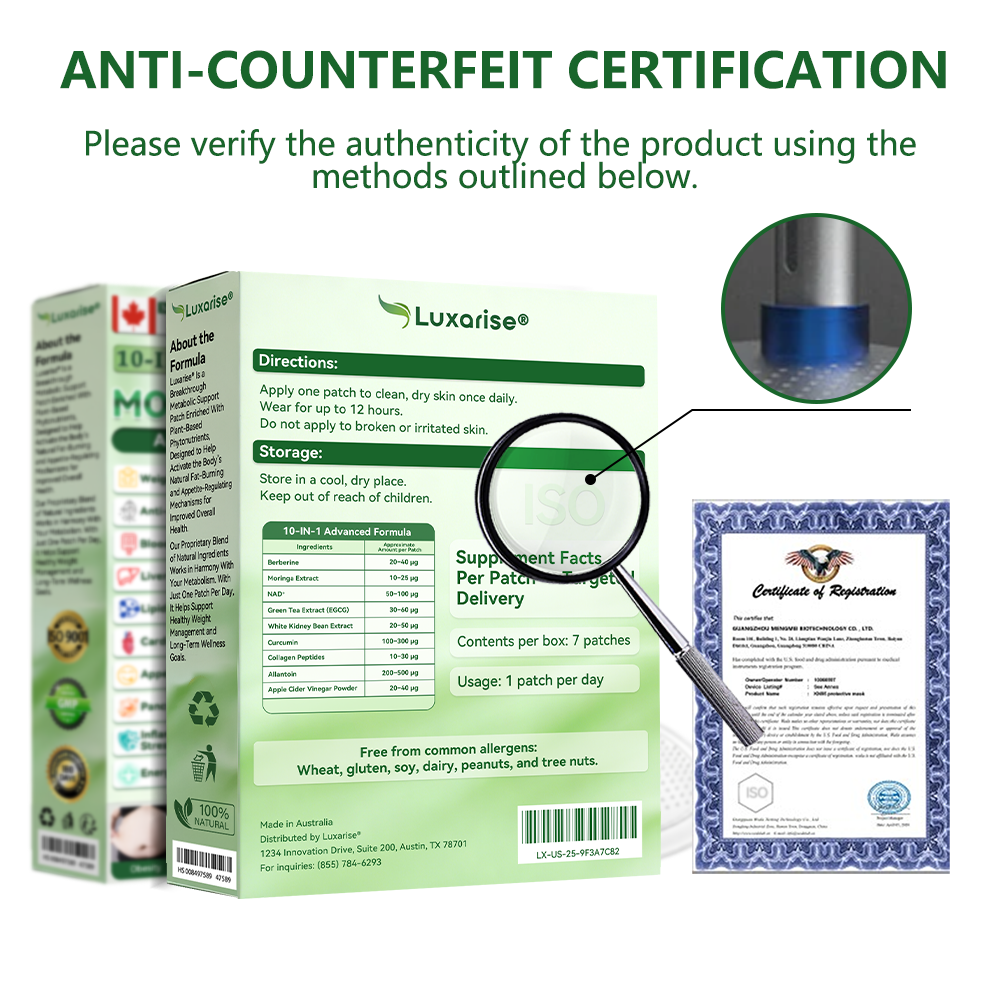 𝐎𝐟𝐟𝐢𝐜𝐢𝐚𝐥 𝐒𝐭𝐨𝐫𝐞 |🍁𝑳𝒖𝒙𝒂𝒓𝒊𝒔e® Moringa & Berberine 10-in-1 Nano Microneedle Patch 📢 (Just once a Day, Visible changes s in 7 Days) ✅ 𝐅𝐨𝐫 𝐨𝐛𝐞𝐬𝐢𝐭𝐲, 🅛🅞🅞🅢🅔 🅢🅚🅘🅝,𝐝𝐢𝐚𝐛𝐞𝐭𝐞𝐬, 𝐬𝐥𝐞𝐞𝐩 𝐚𝐩𝐧𝐞𝐚, 𝐣𝐨𝐢𝐧𝐭 𝐢𝐬𝐬𝐮𝐞𝐬, 𝐚𝐧𝐝 𝐦𝐨𝐫𝐞