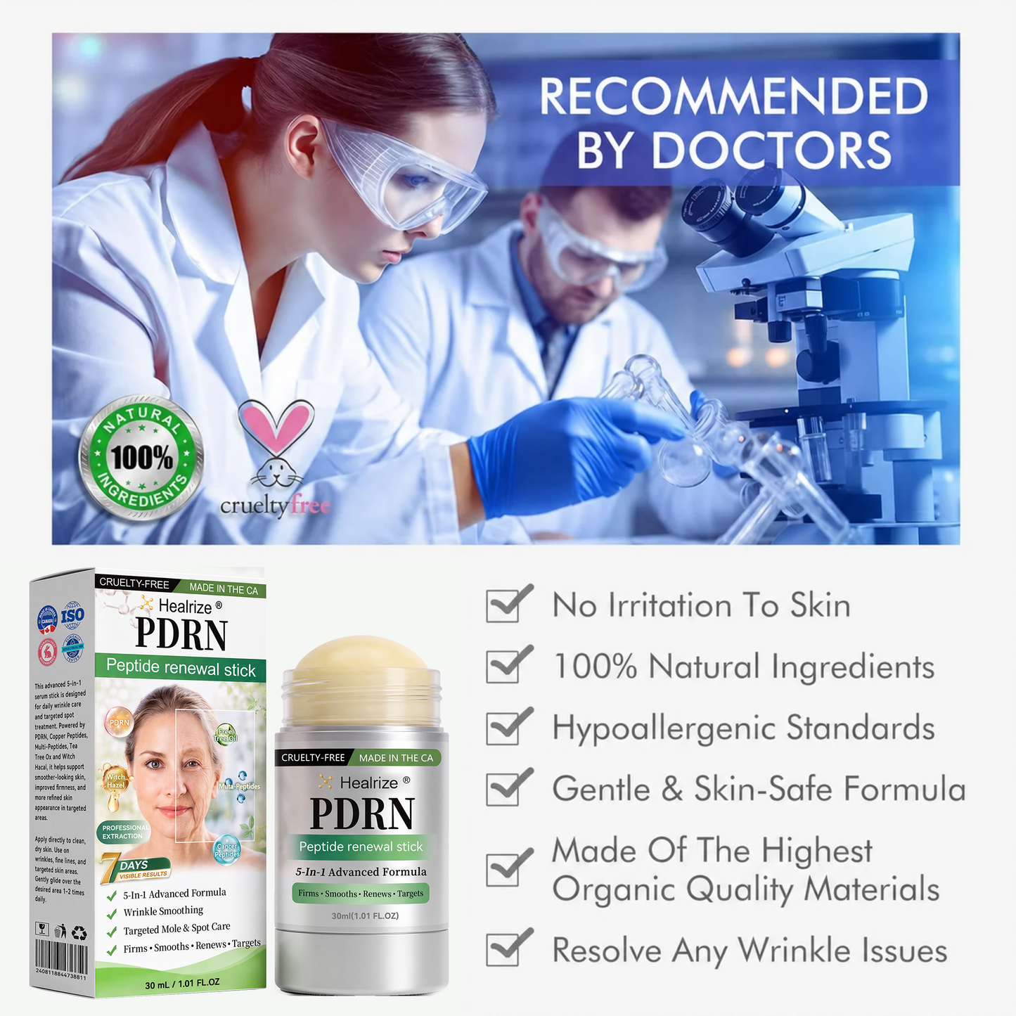 𝑯𝒆𝒂𝒍𝒓𝒊𝒛𝒆® 🧬𝑷𝑫𝑹𝑵 𝑨𝒏𝒕𝒊-𝑨𝒈𝒊𝒏𝒈 & 𝑻𝒂𝒓𝒈𝒆𝒕𝒆𝒅 𝑺𝒑𝒐𝒕 𝑹𝒆𝒏𝒆𝒘𝒂𝒍 𝑺𝒕𝒊𝒄𝒌（𝑯𝒆𝒍𝒑𝒔 𝑺𝒎𝒐𝒐𝒕𝒉 𝑾𝒓𝒊𝒏𝒌𝒍𝒆𝒔, 𝑺𝒖𝒑𝒑𝒐𝒓𝒕 𝑭𝒊𝒓𝒎𝒆𝒓-𝑳𝒐𝒐𝒌𝒊𝒏𝒈 𝑺𝒌𝒊𝒏, 𝒂𝒏𝒅 𝑰𝒎𝒑𝒓𝒐𝒗𝒆 𝑻𝒉𝒆 𝑨𝒑𝒑𝒆𝒂𝒓𝒂𝒏𝒄𝒆 𝑶𝒇 𝑽𝒊𝒔𝒊𝒃𝒍𝒆 𝑺𝒑𝒐𝒕𝒔）