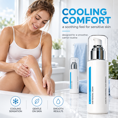 ❄️🎁 Ice‑Cooling Hair Removal Cream – Gentle for Sensitive Skin ✨
