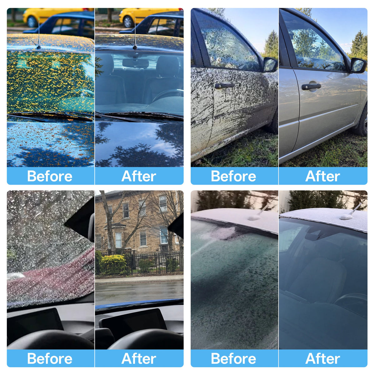 Magnetic Glass Cleaner — Dual-Side Cleaning, Washable Pads & Versatile Home and Car Use | One Kit. Cleaner Glass. Less Effort. 💎